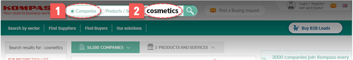 Kompass platform 소개 2023 예시1 2