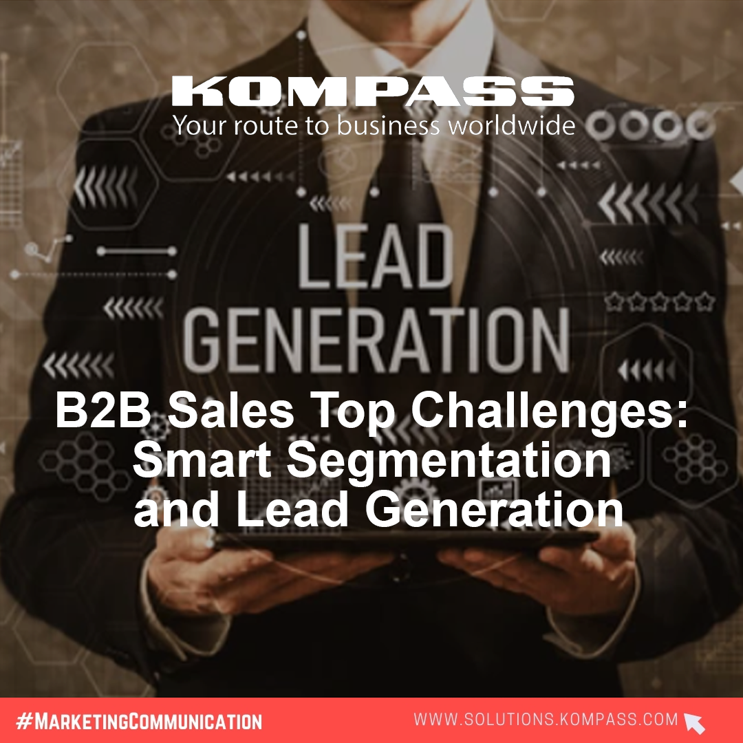 Social media image b2b sales top challenges smart segmentation and lead generation en v1